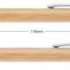 Dimensions of Bamboo pens with Stylus