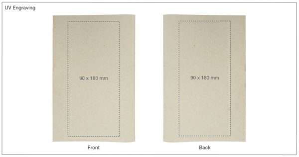 UV Engraving A5 Sewn Bound Notebooks Goshopia