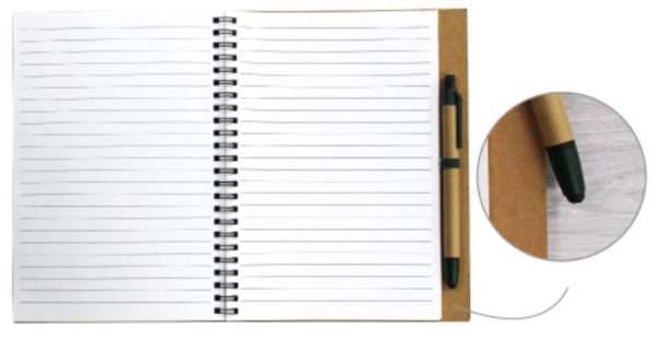 Goshopia Recycled Notepad with Stylus Pen