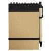 Black Recycled Notepads with Pen