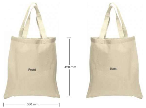 otton Shopping Bags measurements
