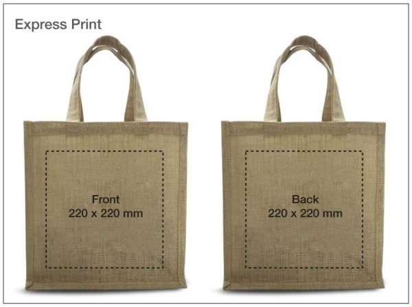Express print Jute Bags
