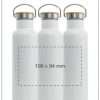 Sublimation Stainless Steel Flask with Bamboo Lid