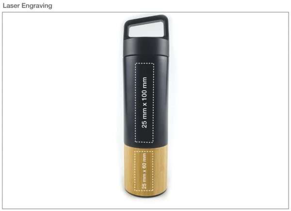 Travel Bottles Laser Engraving branding