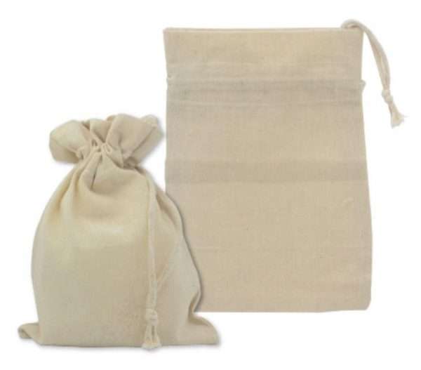 Ecofriendly Drawstring Cotton Pouch