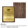 Wooden Plaque with Box - Display your achievements