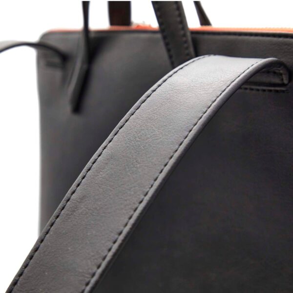 Premium Corporate Gifts in the UAE Urban Backpack Black/Red - Vegan Laptop Backpack