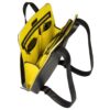 Premium Corporate Gifts in the UAE Urban Black/Yellow Vegan Laptop Backpack