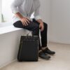 Premium Corporate Gifts in the UAE Urban Black/Yellow Vegan Laptop Backpack